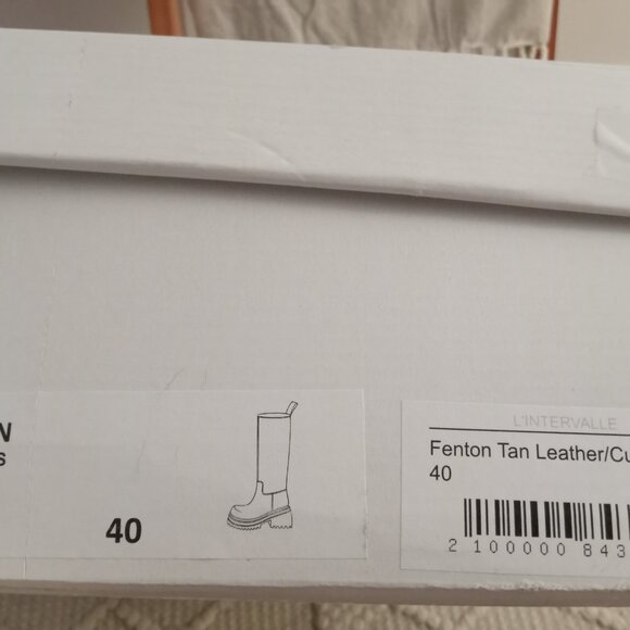 Gorgeous Brown/Tan Leather Boots (Fenton Intervalle) - Picture 11 of 12